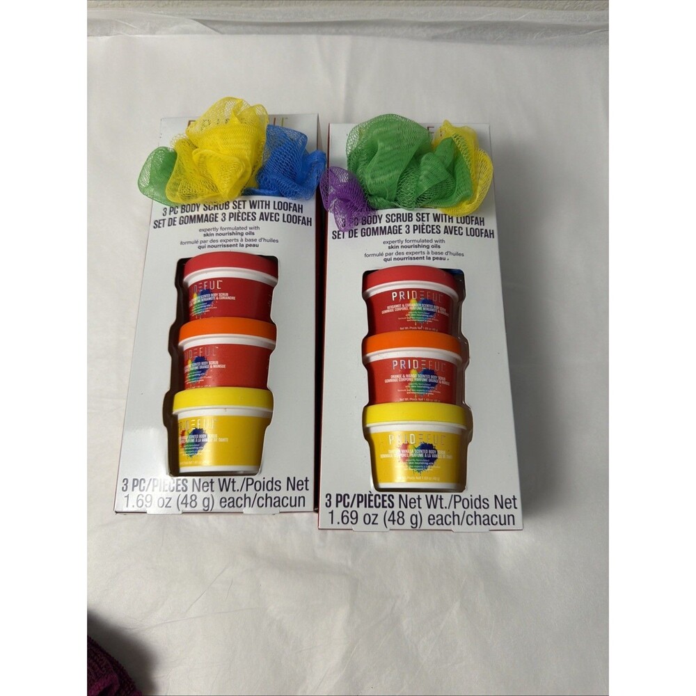 Prideful Bath Set Lot of 2 – 6 Pieces Total Body Care Gift Sets New